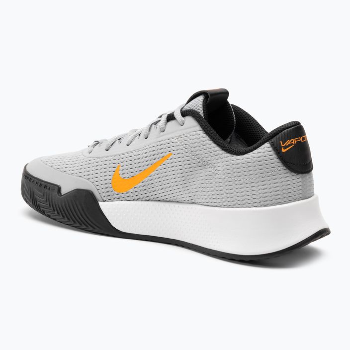 Herren Tennisschuhe Nike Court Vapor Lite 2 Clay wolfsgrau/laserschwarz/schwarz 3