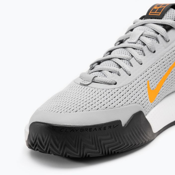 Herren Tennisschuhe Nike Court Vapor Lite 2 Clay wolfsgrau/laserschwarz/schwarz 7