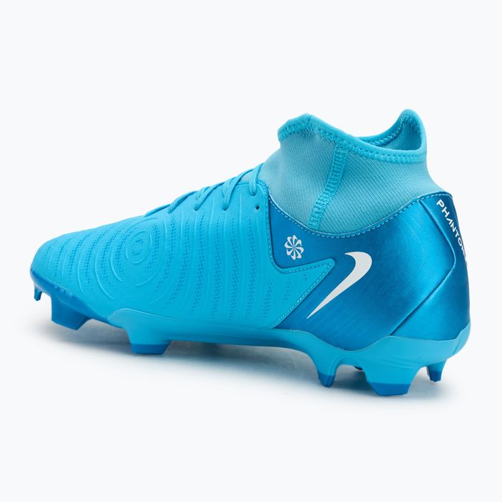 Nike Phantom Luna II Academy FG/MG blau fury/weiß Fußballschuhe 3