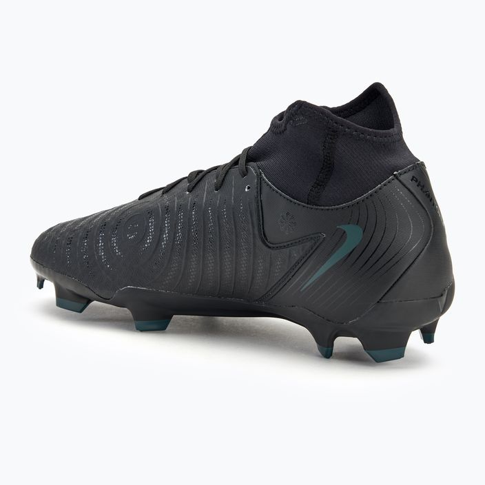 Nike Phantom Luna II Academy FG/MG Fußballschuhe schwarz/tiefer Dschungel/schwarz 3