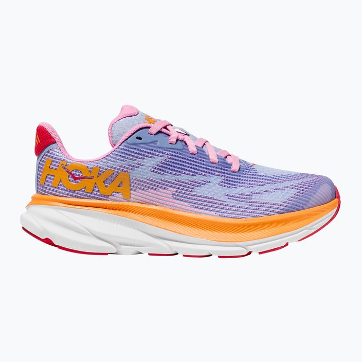 HOKA Clifton 9 Laufschuhe für Kinder Pfingstrose/Mirage 9