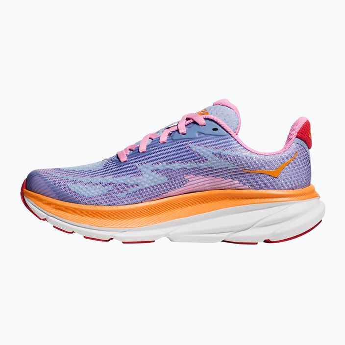 HOKA Clifton 9 Laufschuhe für Kinder Pfingstrose/Mirage 10