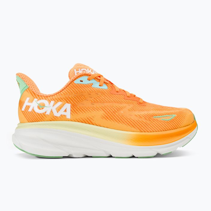 Herren Laufschuhe HOKA Clifton 9 Wide solar flare/sherbet 2