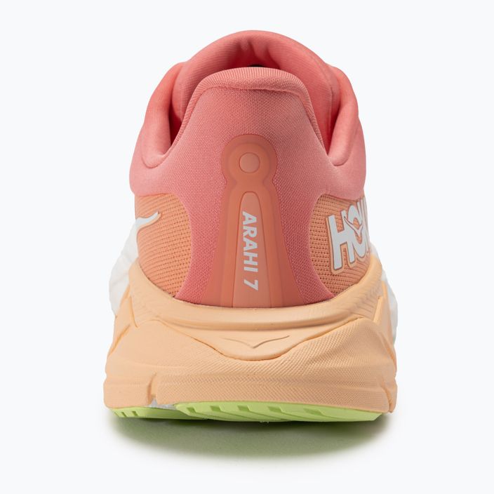 Damen Laufschuhe HOKA Arahi 7 papaya/koralle 6