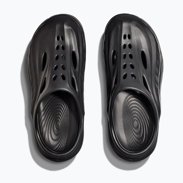 HOKA Ora Recovery Mule Flip-Flops schwarz/schwarz 15