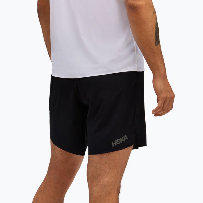 Lauf Shorts Herren HOKA Glide 7'' 2in1 black 3