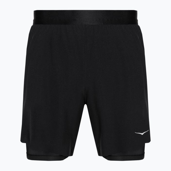 Lauf Shorts Herren HOKA Glide 7'' 2in1 black 5