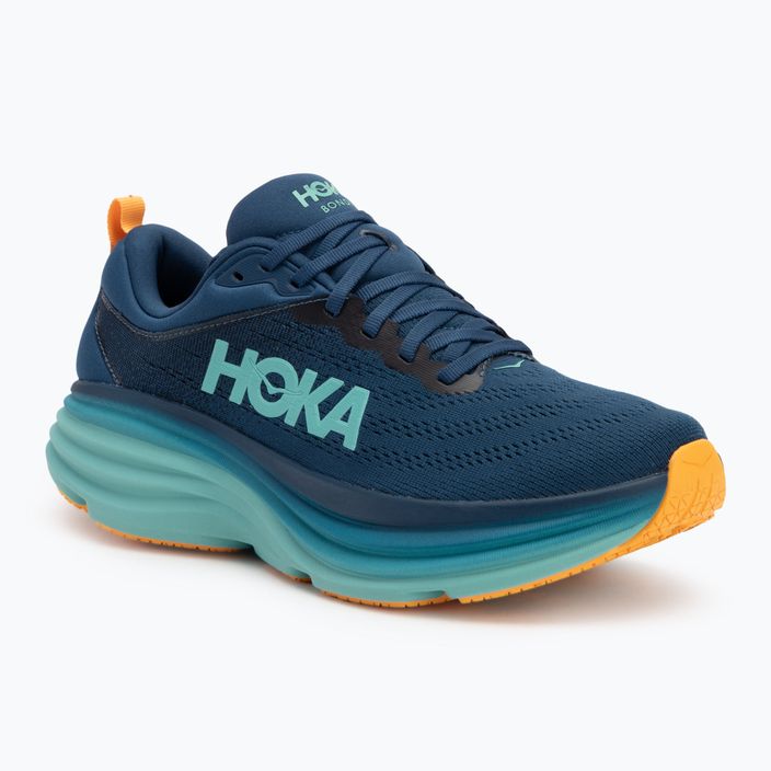 Herren HOKA Bondi 8 midnight/shoreline Laufschuhe