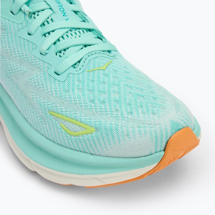 Damen Laufschuhe HOKA Clifton 9 seafoam/aqua breeze 7