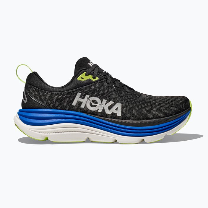 Herren Laufschuhe HOKA Gaviota 5 schwarz/electric cobalt 9