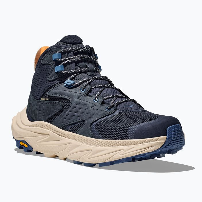 HOKA Herren-Wanderstiefel Anacapa 2 Mid GTX marineblau/hafermilch