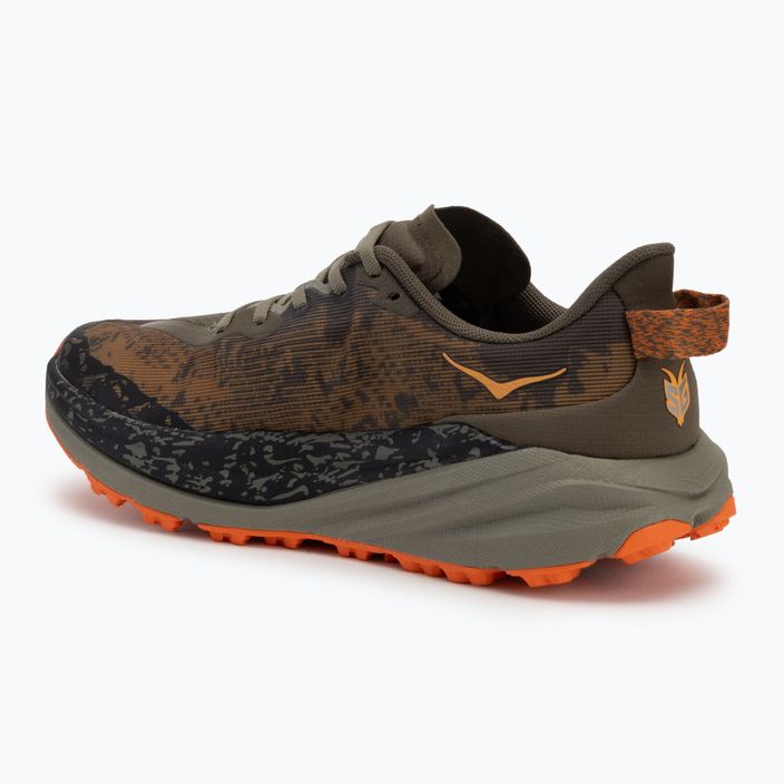 HOKA Speedgoat 6 Herren Laufschuhe anique oliv/kürbis 3