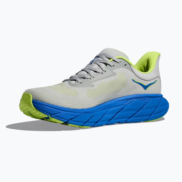 HOKA Herren Laufschuhe Arahi 7 Wide stardust/electric cobalt 5