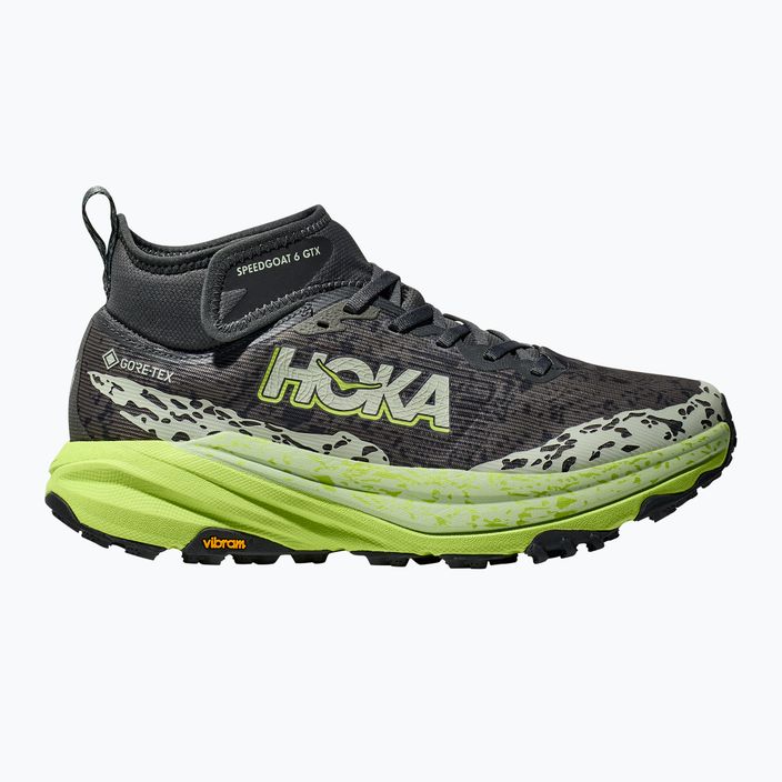 Herren Laufschuhe Hoka Speedgoat 6 MID GTX outer orbit/lettuce 9