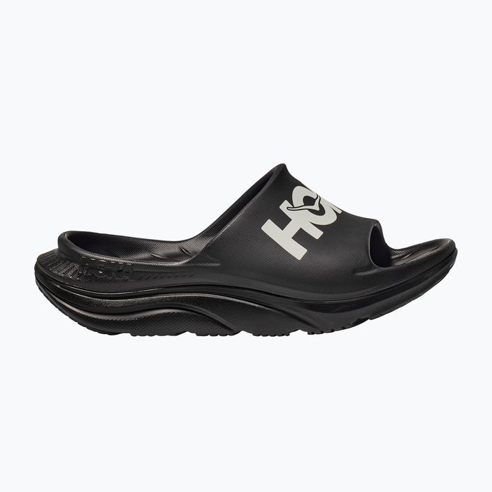 HOKA Ora Athletic Slide schwarz/weiße Flip-Flops 2