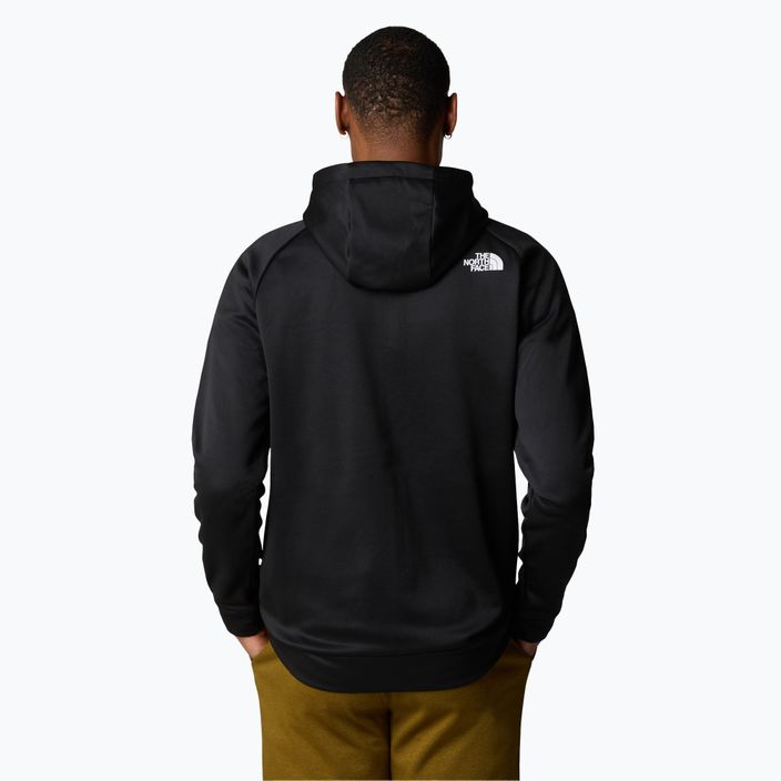 Herren The North Face Reaxion Fleece Sweatshirt schwarz/ asphaltgrau 3