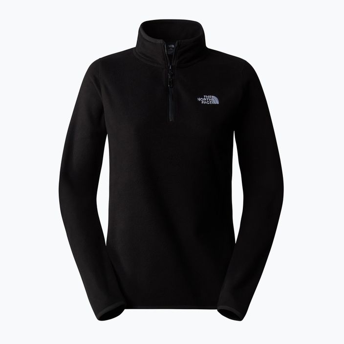 Damen Sweatshirt The North Face 100 Glacier 1/4 Zip schwarz/npf 4