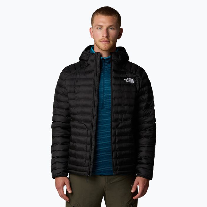 Herren Daunenjacke The North Face Huila Synthetic Hoodie schwarz/asphaltgrau 4