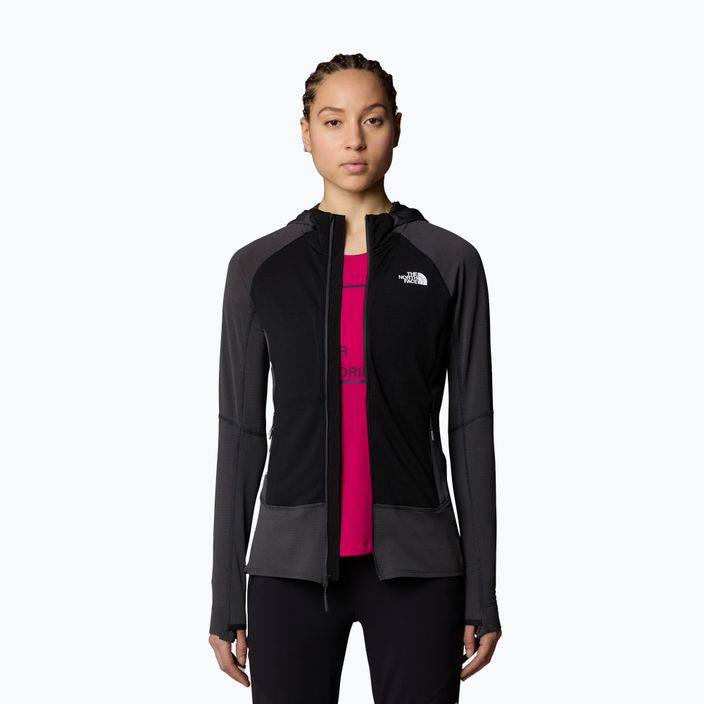 The North Face Bolt Polartec Hoodie Damen asphaltgrau/schwarz 4