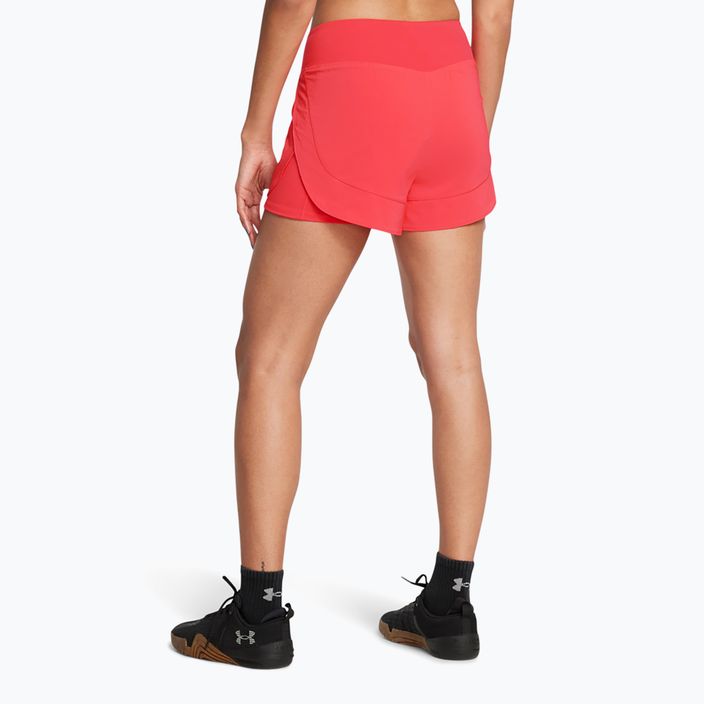 Under Armour Damen Shorts Flex Woven 2in1 Racer rot 3