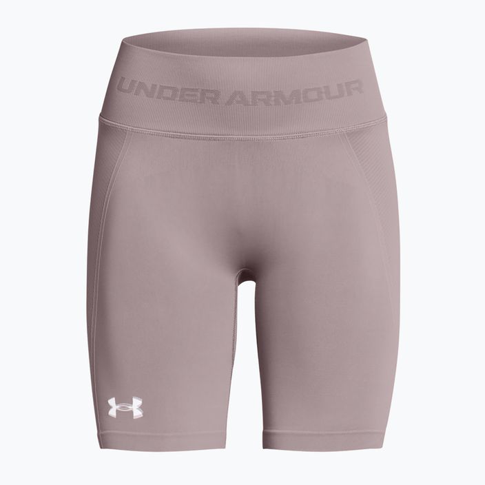 Under Armour Train Seamless tetra grau/weiß Damen Trainingsshorts