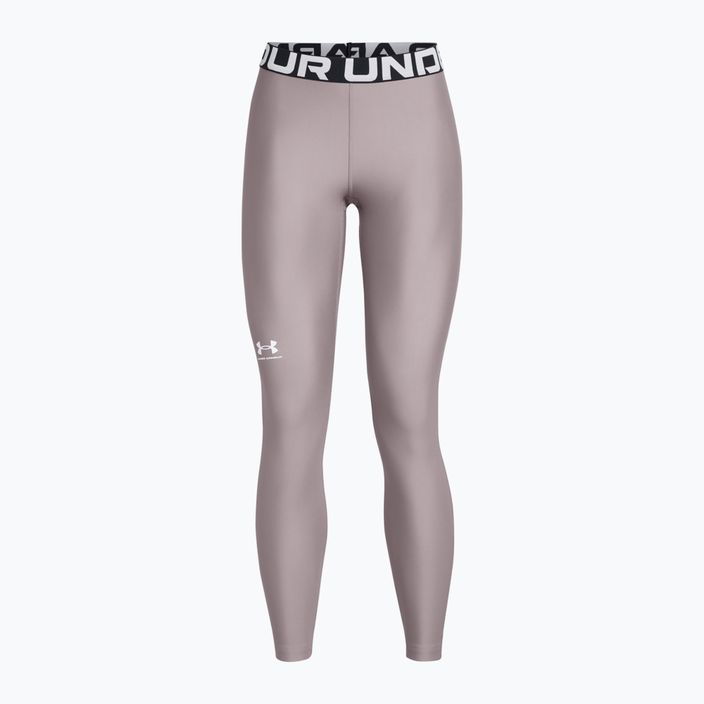 Under Armour HeatGear tetra grau/weiß Damen Trainingsleggings 4