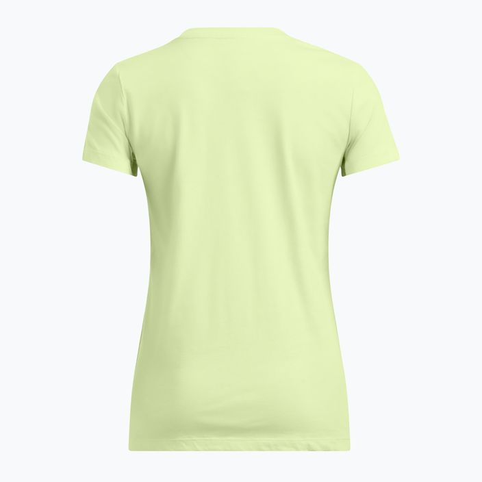 Under Armour Damen Rival Logo T-shirt tetro grün/weiß 4