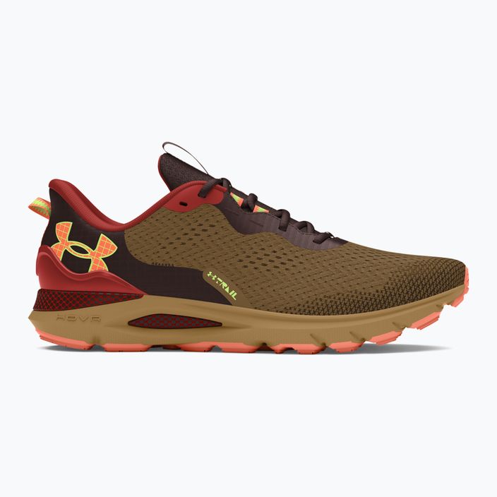 Under Armour Sonic Trail Herren Laufschuhe coyote/earthen orange/flare orange 2