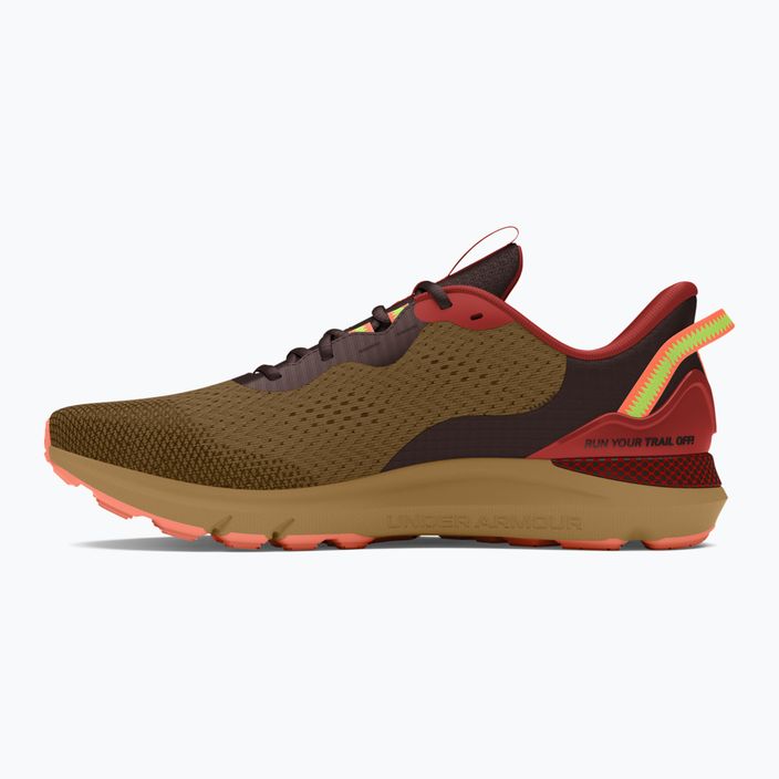 Under Armour Sonic Trail Herren Laufschuhe coyote/earthen orange/flare orange 3