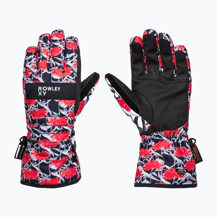 Snowboard-Handschuhe für Frauen ROXY Cynthia Rowley 2021 true black/white/red 7