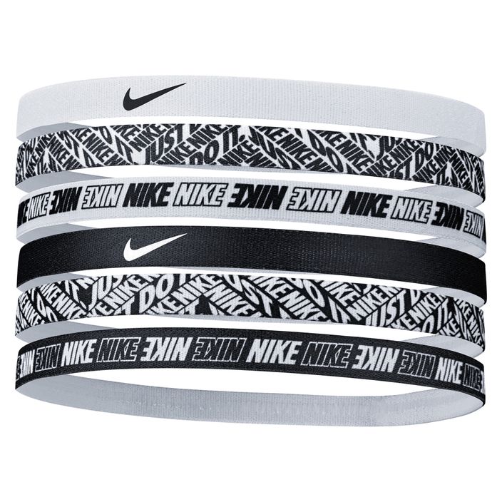 Nike Stirnbänder bedruckt 6 Stück weiß N0002545-176 2