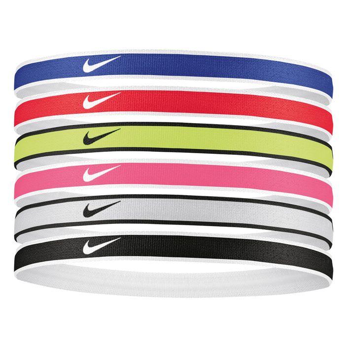 Nike Tipped Swoosh Sport 2.0 Stirnbänder 6 Stück Farbe N1002021-655 2