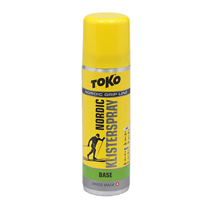 Langlaufski Wachs TOKO Nordic Klister Spray Base Green 7ml 558795 2