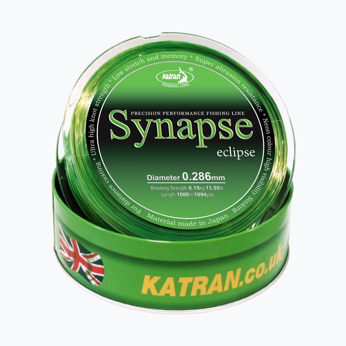 Katran Synapse Eclipse grün/schwarz Karpfenschnur 2