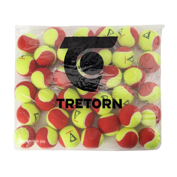 Tretorn ST3 Tennisbälle 36 Stück rot/gelb 3T621 474410 2