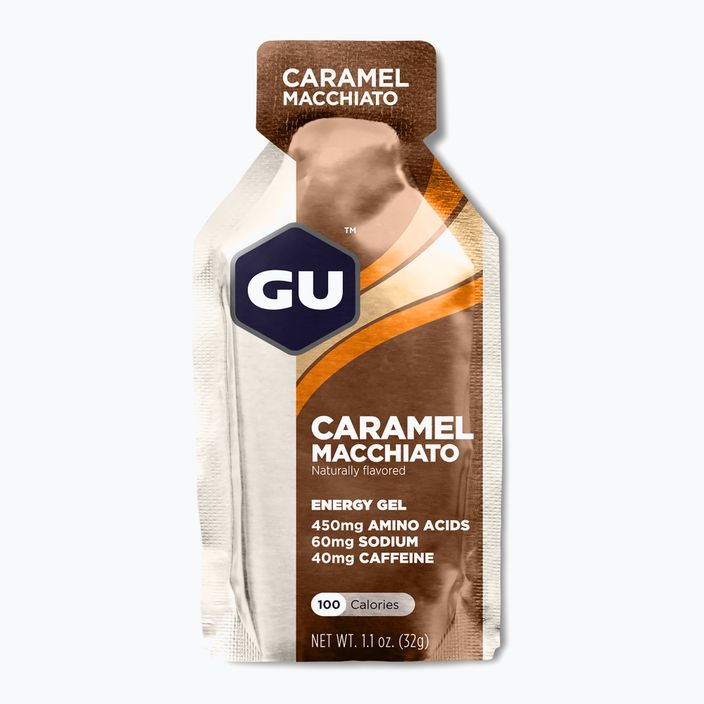 GU Energy Gel 32 g Karamell/Macchiato