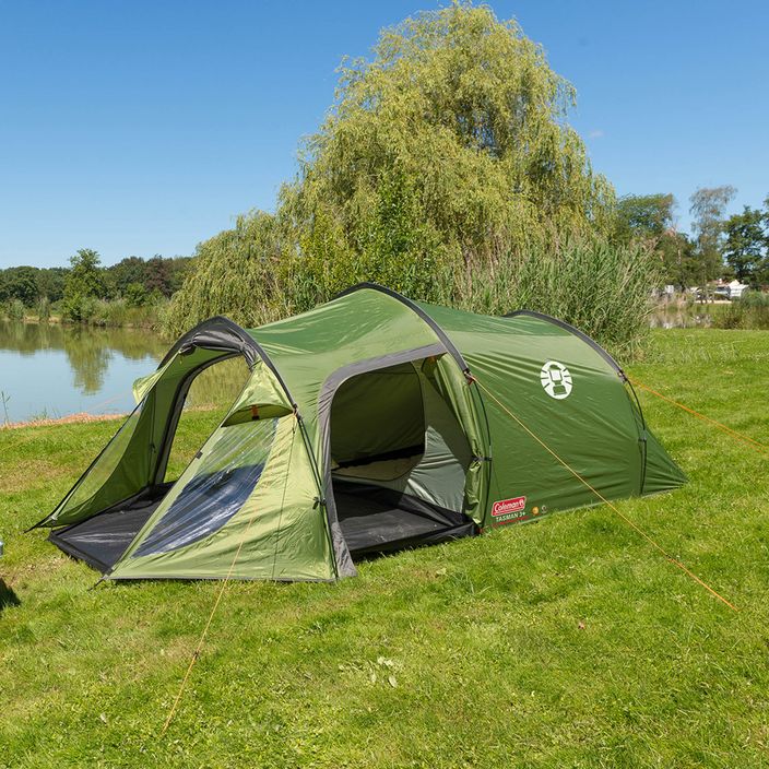 Coleman Tasman 3 Plus grün 3-Personen-Campingzelt 2000032102 3