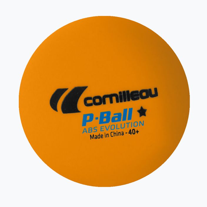 Cornilleau P-Ball* ABS EVOLUTION 72 Tischtennisbälle. Orange 2