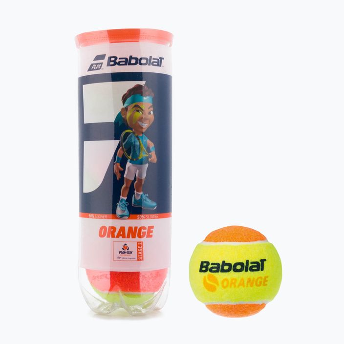 BABOLAT Orange Tennisbälle 3 Stück  orange/gelb 501035