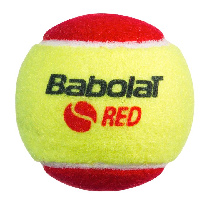 BABOLAT Rote Filz-Tennisbälle 3 Stück rot 501036 2