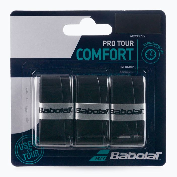 BABOLAT Pro Tour Tennisschlägerhüllen 3 Stück schwarz 653037