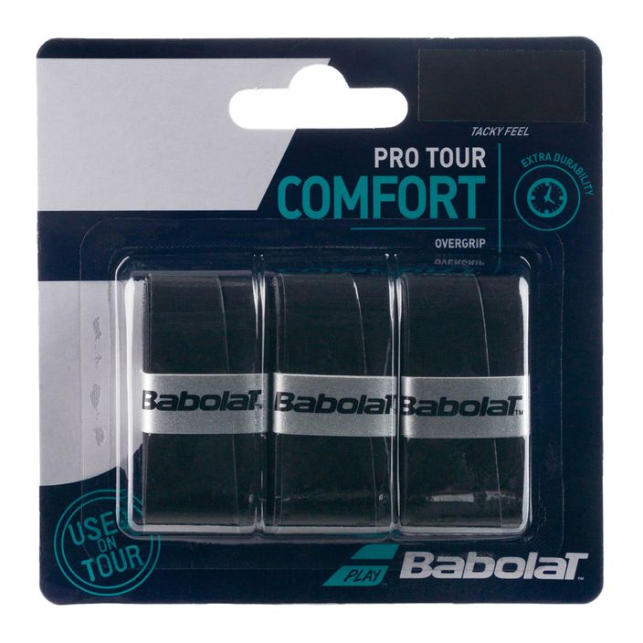 BABOLAT Pro Tour Tennisschlägerhüllen 3 Stück schwarz 653037 2
