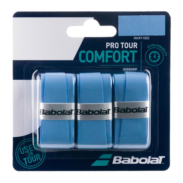 BABOLAT Pro Tour Tennisschlägerhüllen 3 Stück blau 653037 2