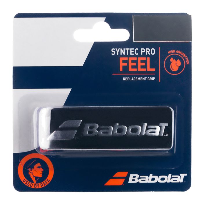 BABOLAT Syntec Pro Tennisschlägerbande schwarz/silber 670051 2