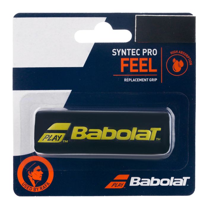 BABOLAT Syntec Pro Tennisschlägerbande schwarz/gelb 670051 2