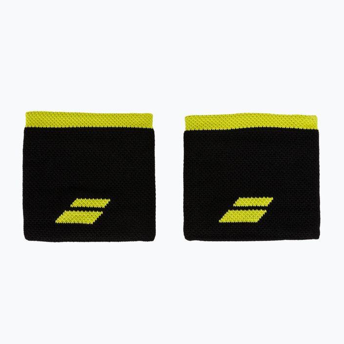 BABOLAT Logo-Armband 2 Stück schwarz/gelb 5UA1261 2