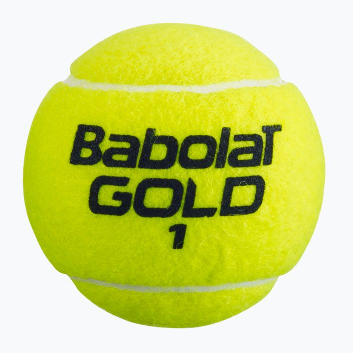 BABOLAT Gold Championship Tennisbälle 4 Stück gelb 502082 3