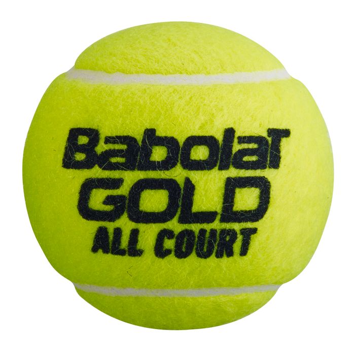 BABOLAT Gold All Court Tennisbälle 4 Stück gelb 502085 2