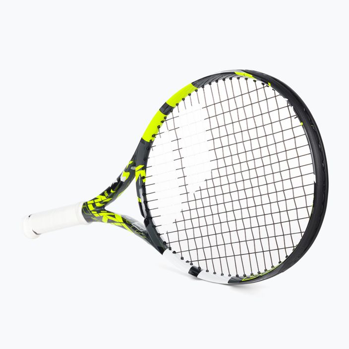 Babolat Pure Aero Junior 26 Kinder-Tennisschläger grau-gelb 140465 2