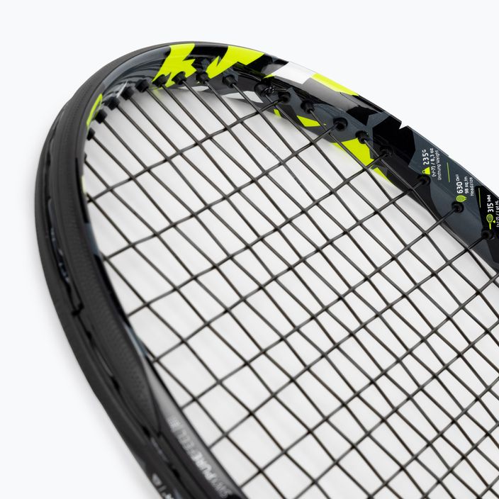 Babolat Pure Aero Junior 25 Kinder-Tennisschläger grau-gelb 140468 5